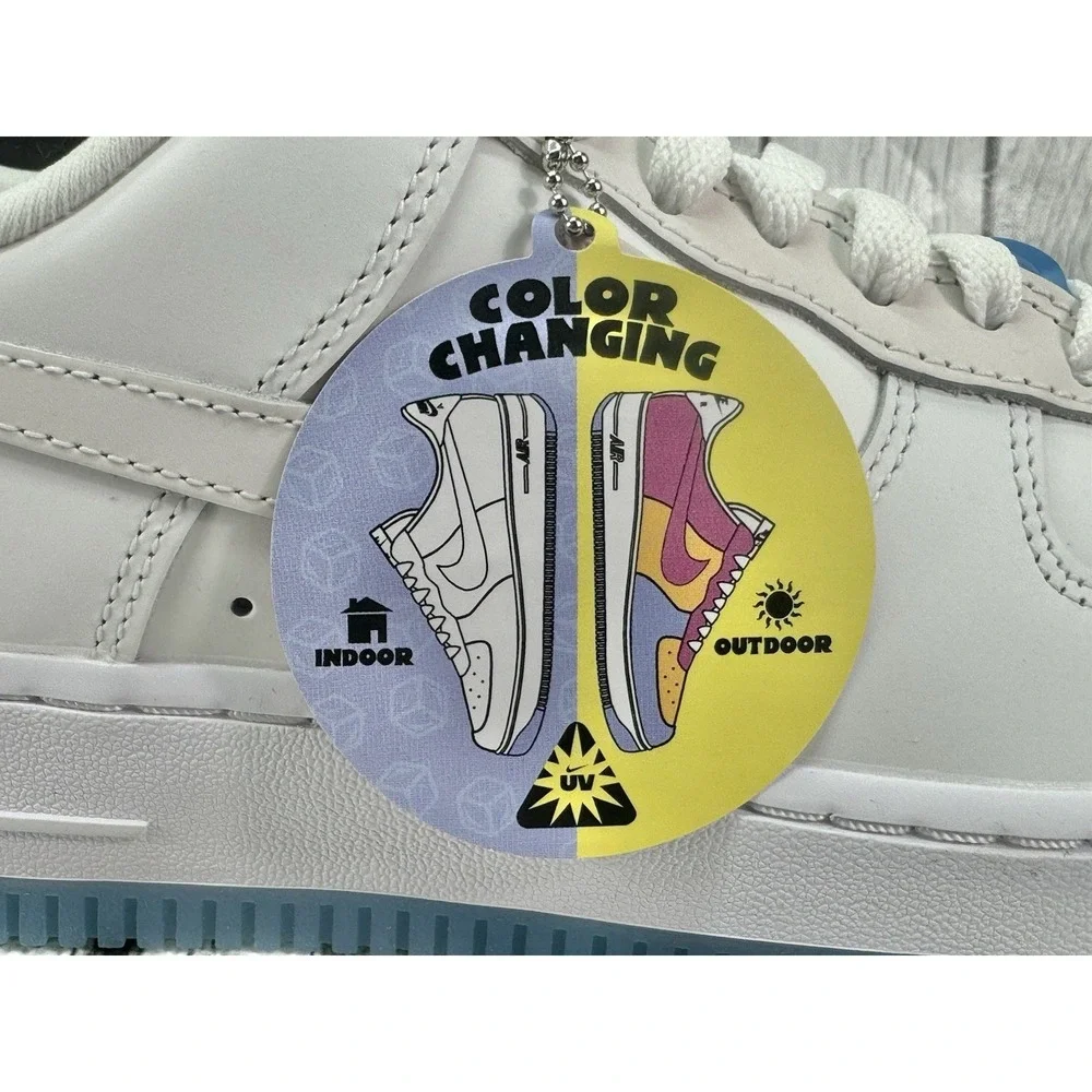 Nike Air Force 1 '07 LX UV Reactive Size 6.5 DA8301‑100‎